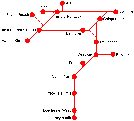 Heart of Wessex Day Ranger route map