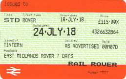 East Midlands Rover Ticket