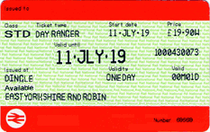 East Yorkshire Round Robin ticket