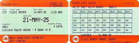 Explore South Wales Pass Ticket