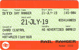 Heart of Wales Circular Day Ranger ticket